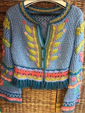 Peruvian Connection - Women’s Small, Lookout Mountain Bolero-Cardigan